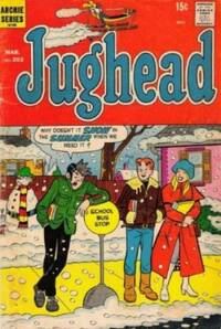 Jughead # 202, March 1972 magazine back issue cover image