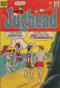 Jughead # 208, September 1972 magazine back issue cover image