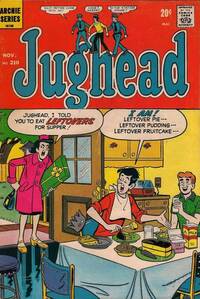 Jughead # 210, November 1972 magazine back issue cover image