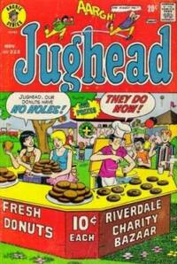 Jughead # 222, November 1973 magazine back issue cover image