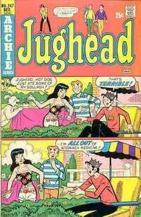 Jughead # 247, December 1975 magazine back issue cover image