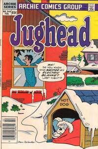 Jughead # 344, February 1986 magazine back issue cover image