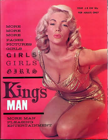 King's Man # 8 magazine back issue King's Man magizine back copy 
