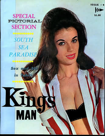 King's Man # 9 magazine back issue King's Man magizine back copy 