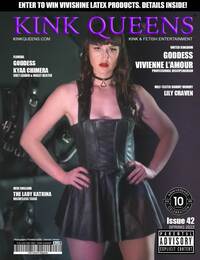 Kink Queens # 42, Spring 2022 magazine back issue