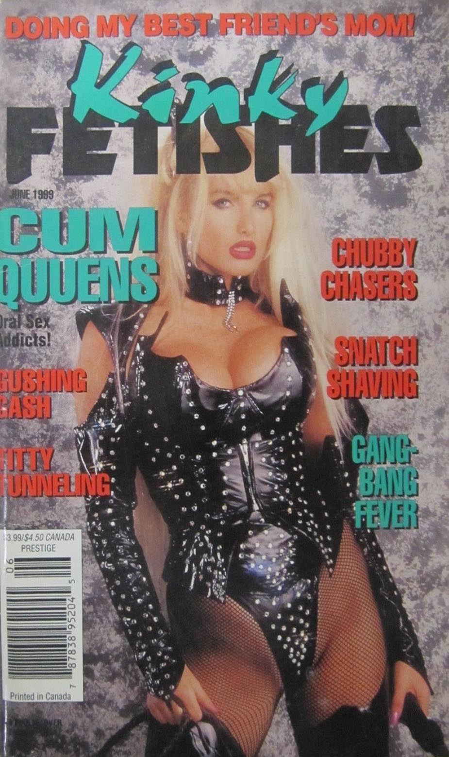 Kinky Fetishes June 1999 magazine back issue Kinky Fetishes magizine back copy 