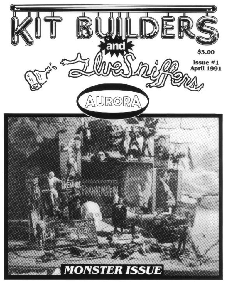 Kitbuilders # 1, April 1991 magazine back issue Kitbuilders magizine back copy 