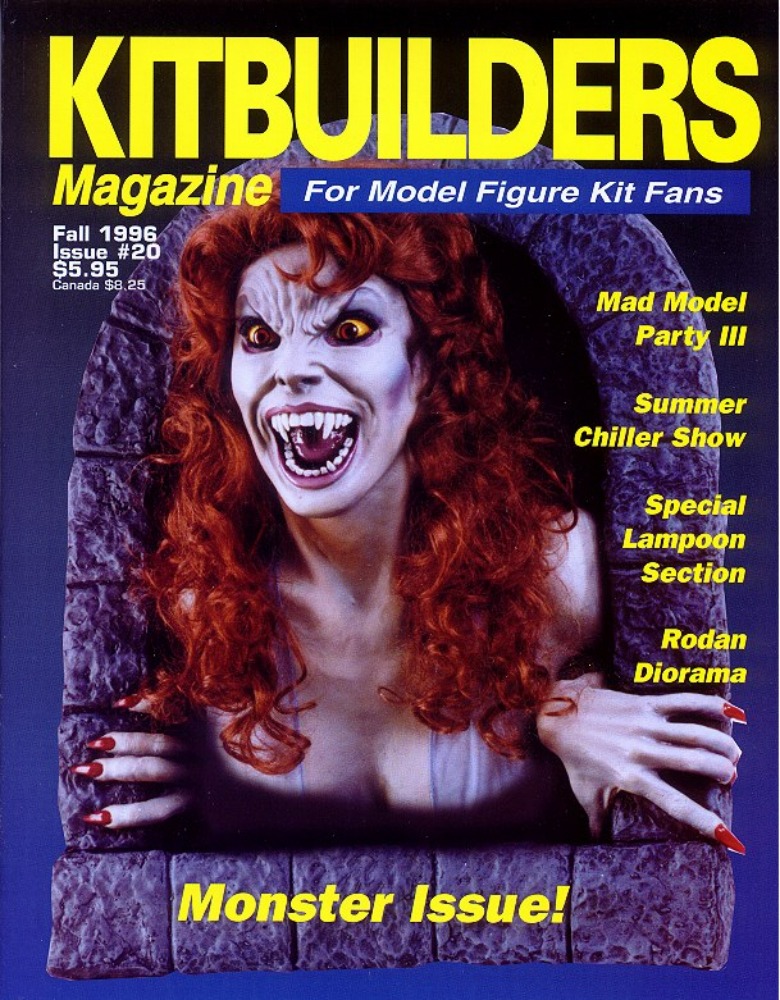 Kitbuilders # 20, Fall 1996 magazine back issue Kitbuilders magizine back copy 