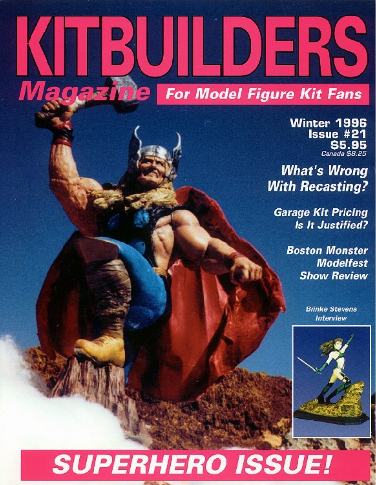 Kitbuilders # 21, Winter 1996 magazine back issue Kitbuilders magizine back copy 