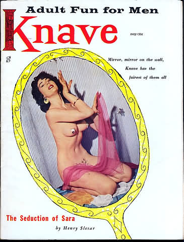 Knave May 1959 magazine back issue Knave USA magizine back copy 