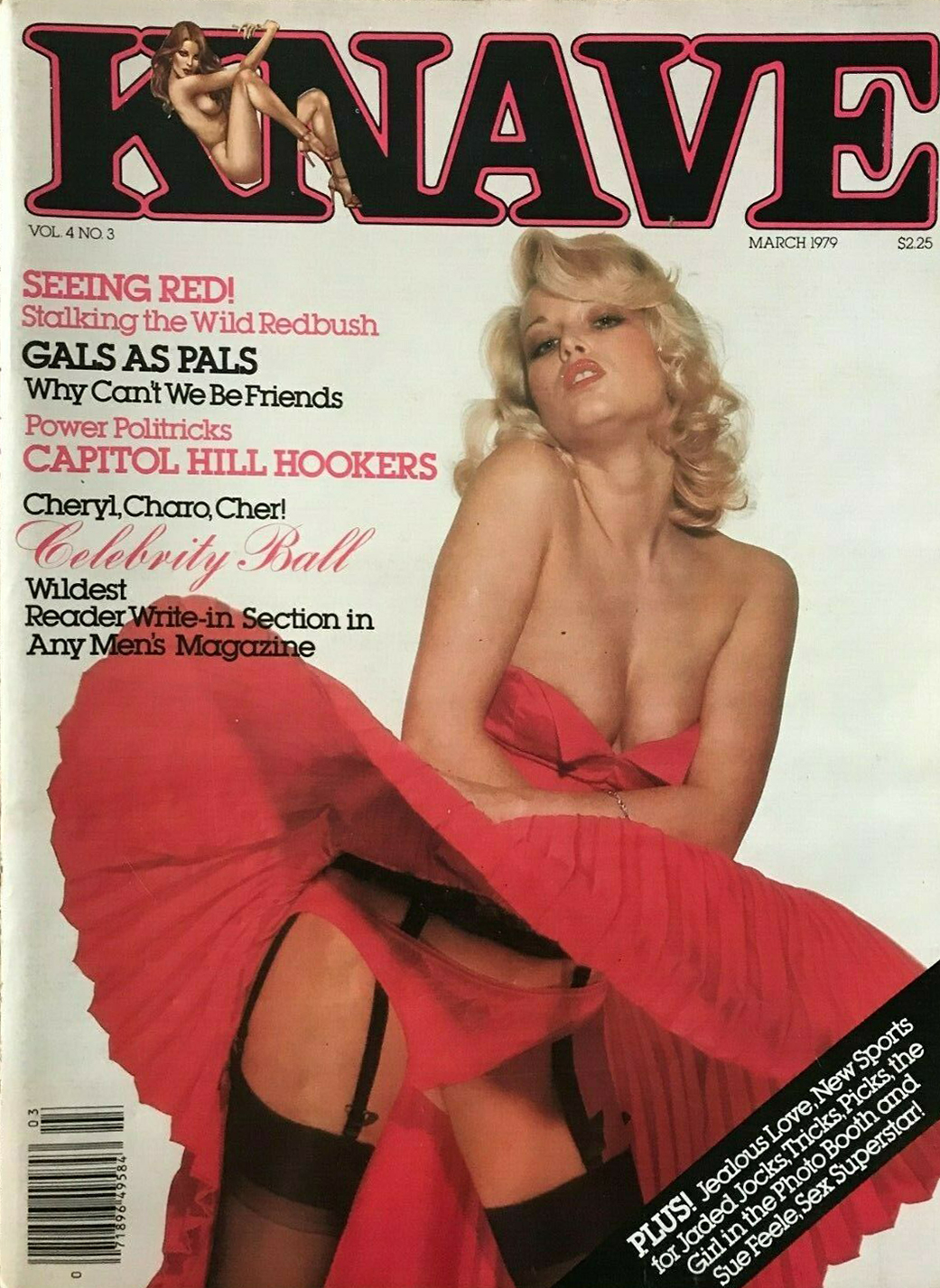 Knave Vol. 4 # 3 magazine back issue Knave UK magizine back copy Knave Vol. 4 # 3 British Adult Nude Women Magazine Back Issue Published by Galaxy Publications Limited. .