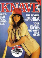 Knave Vol. 14 # 4 magazine back issue Knave UK magizine back copy Knave Vol. 14 # 4 British Adult Nude Women Magazine Back Issue Published by Galaxy Publications Limited. Ibiza - Sun Sea Sand Sex.