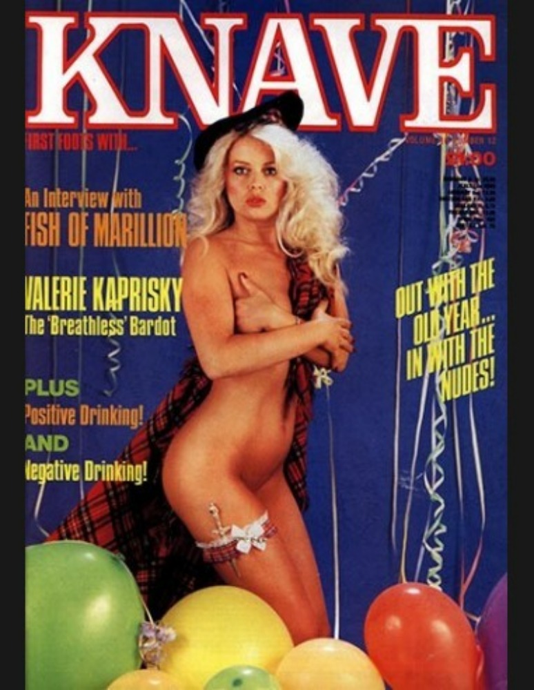 Knave Vol. 16 # 12 magazine back issue Knave UK magizine back copy Knave Vol. 16 # 12 British Adult Nude Women Magazine Back Issue Published by Galaxy Publications Limited. An Interview With Fish Of Marillion.