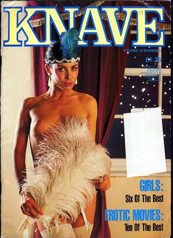 Knave Vol. 18 # 3 magazine back issue Knave UK magizine back copy Knave Vol. 18 # 3 British Adult Nude Women Magazine Back Issue Published by Galaxy Publications Limited. Girls: Six Of The Best.