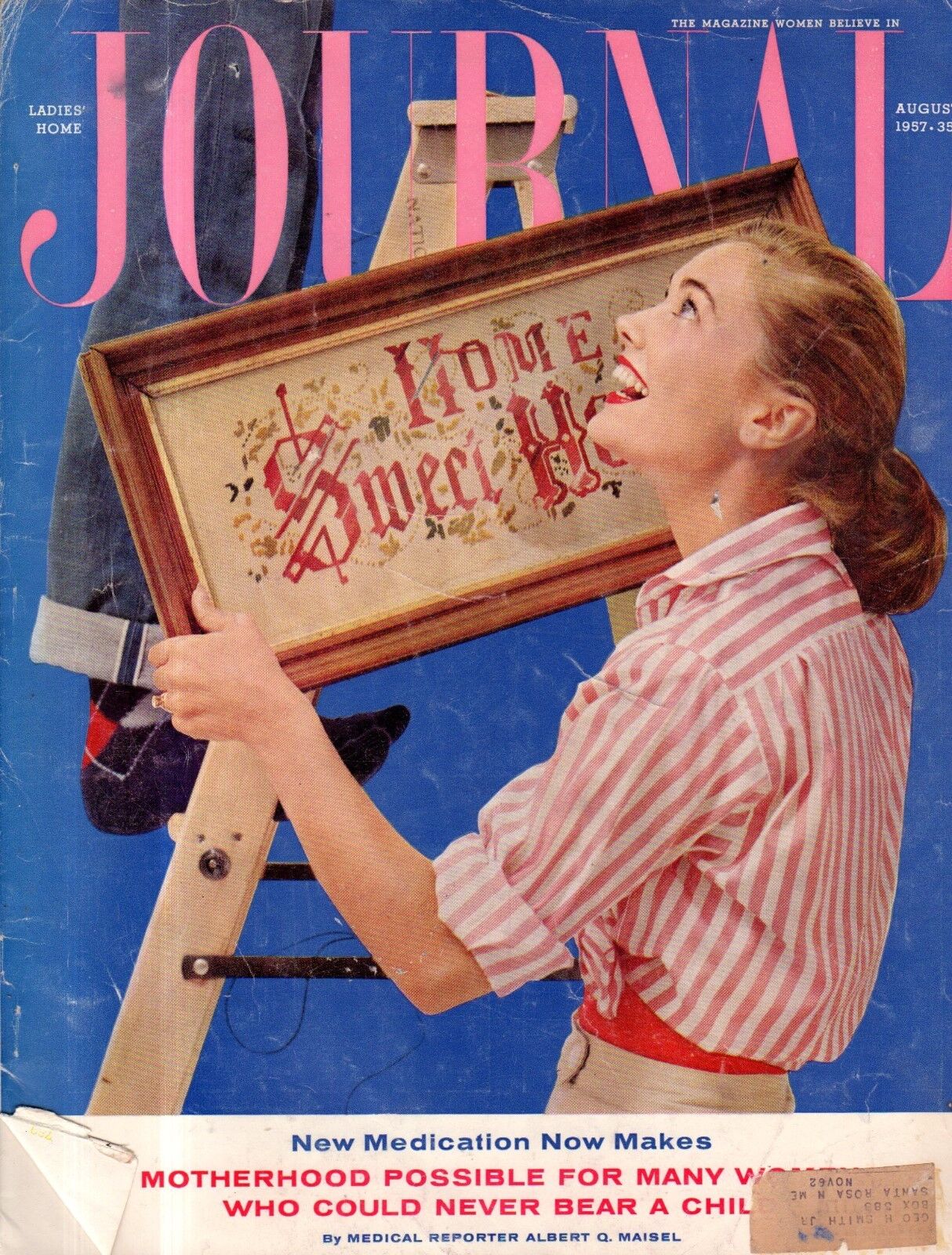 Ladies Home Journal August 1957 Magazine Journal Aug 1957 ladies-home-journal-august-1957-magazine-journal-aug-1957