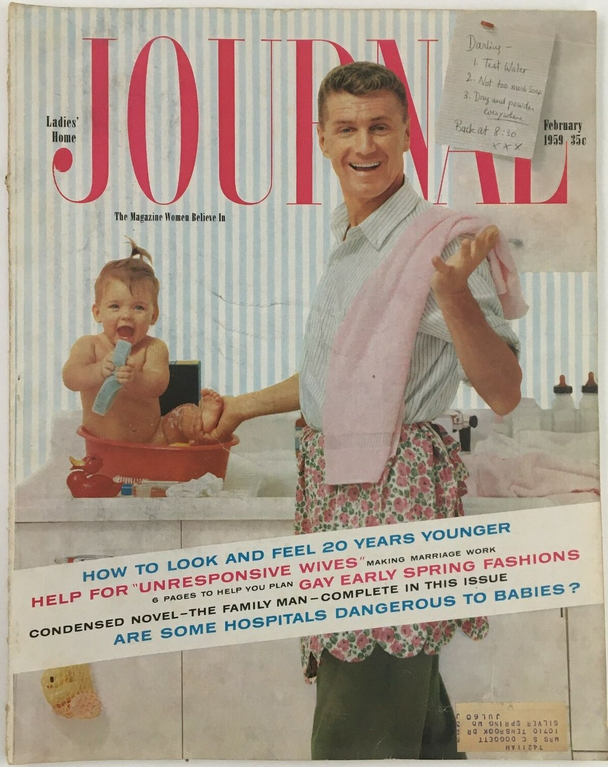 Ladies Home Journal February 1959