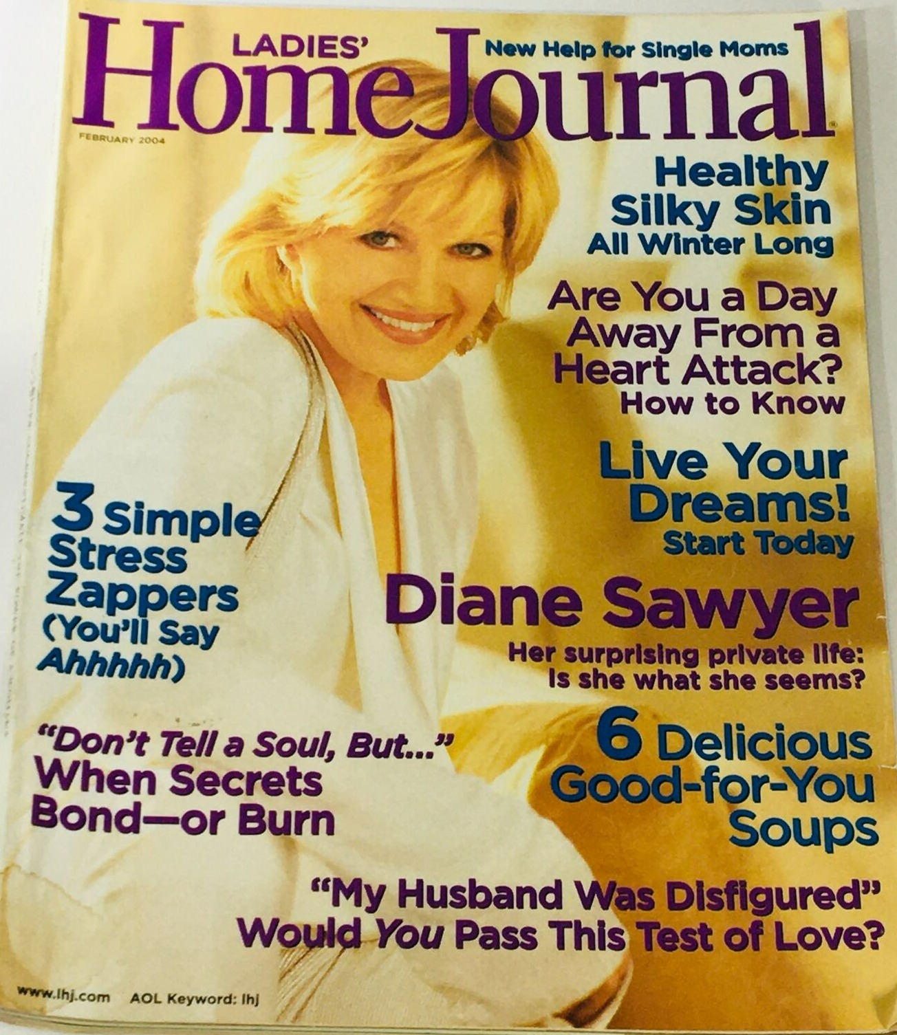 Ladies Home Journal February 2004 Magazine Journal Feb 2004 ladies-home-journal-february-2004-magazine-journal-feb-2004