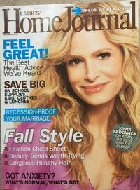 Ladies Home Journal September 2009 magazine back issue cover image
