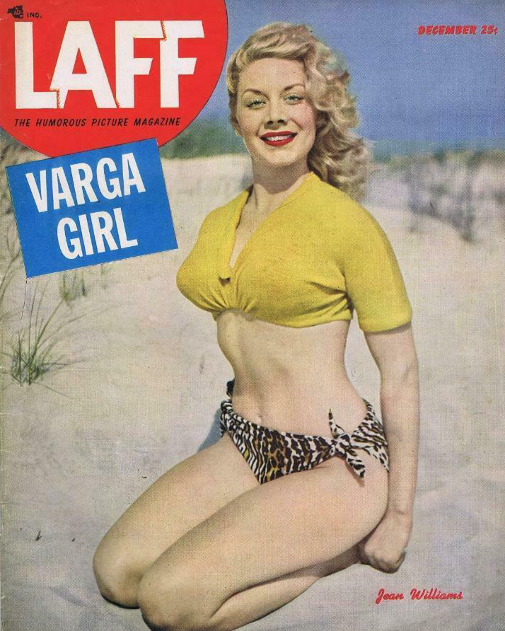 Laff December 1950 magazine back issue Laff magizine back copy 