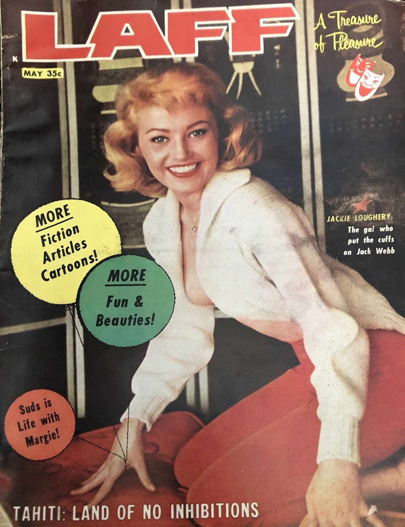 Laff May 1959 magazine back issue Laff magizine back copy 