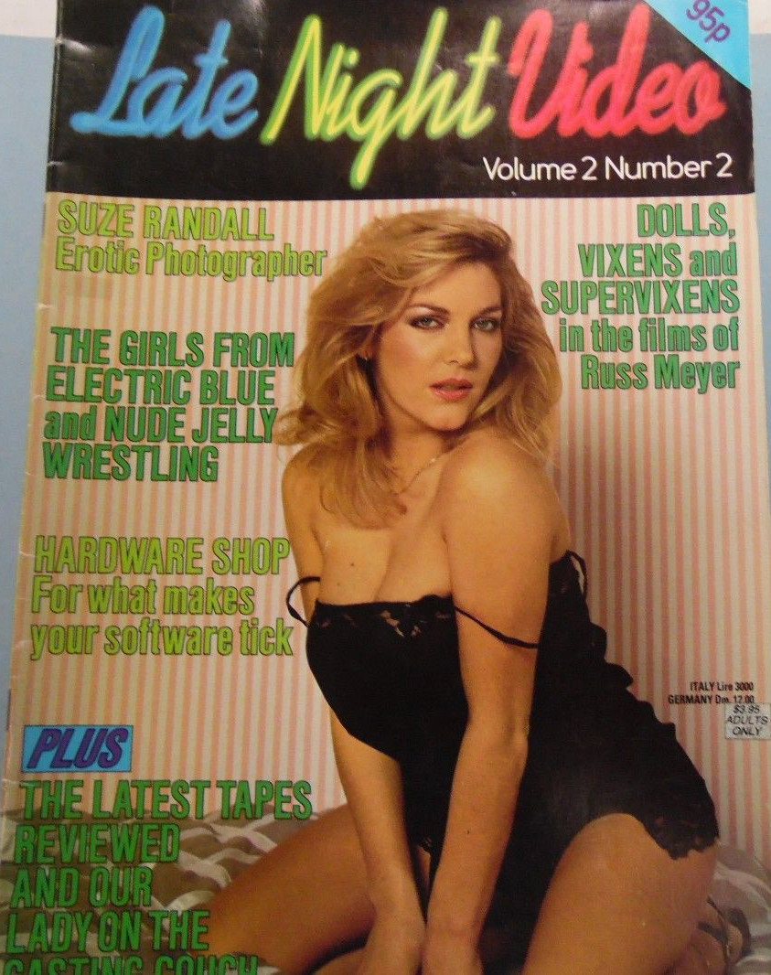 Late Night Video Vol. 2 # 2 magazine back issue Late Night Video magizine back copy 