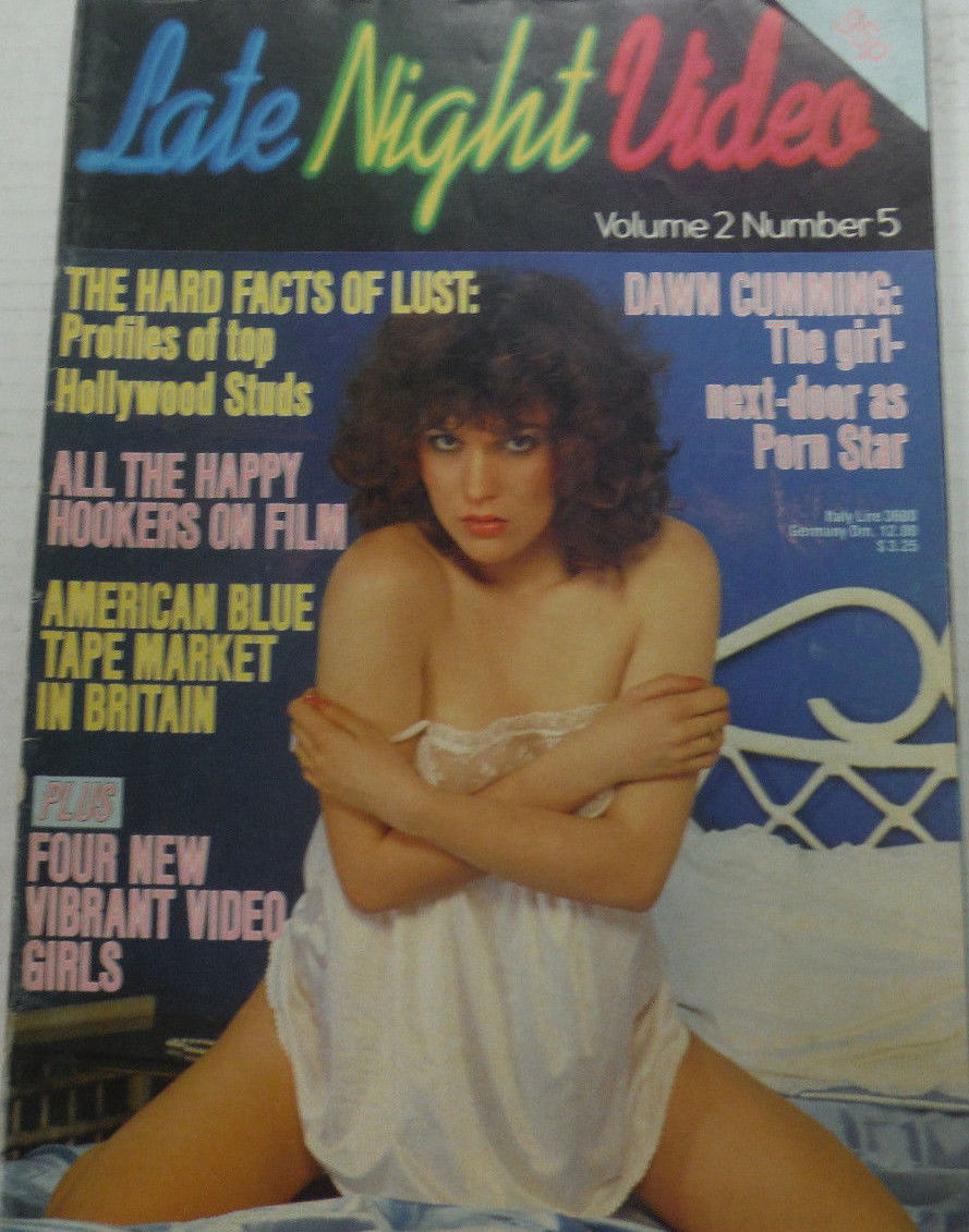 Late Night Video Vol. 2 # 5 magazine back issue Late Night Video magizine back copy 