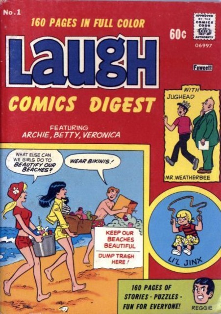 Laugh Digest Comic Book Back Issues by A1 Comix