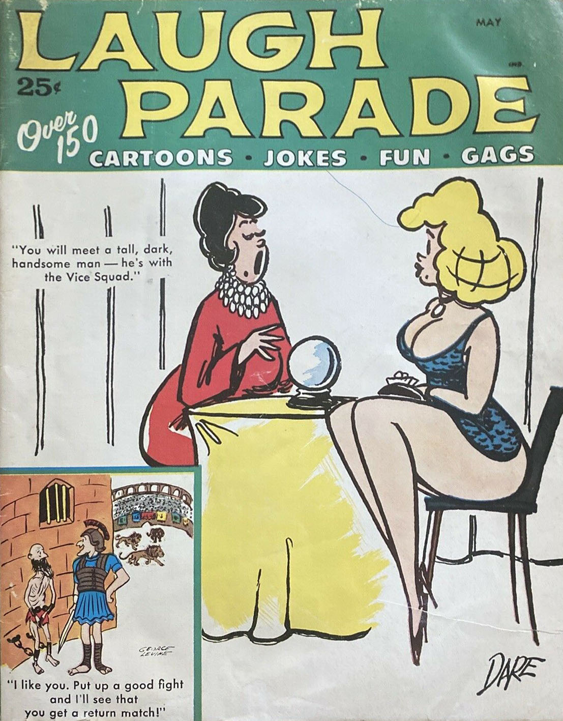 Laugh Parade Vol. 4 # 3 magazine back issue Laugh Parade magizine back copy 