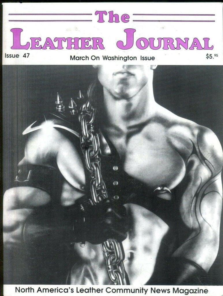 Leather Journal # 47 magazine back issue Leather Journal magizine back copy 