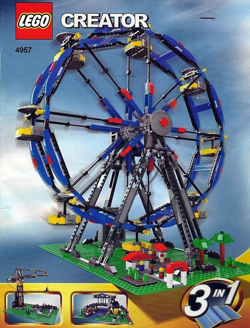 lego creator ferris wheel 1063 pieces of lego blocks lego-creator-ferris-wheel