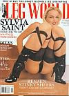 Silvia Saint magazine cover appearance Leg World December 2002