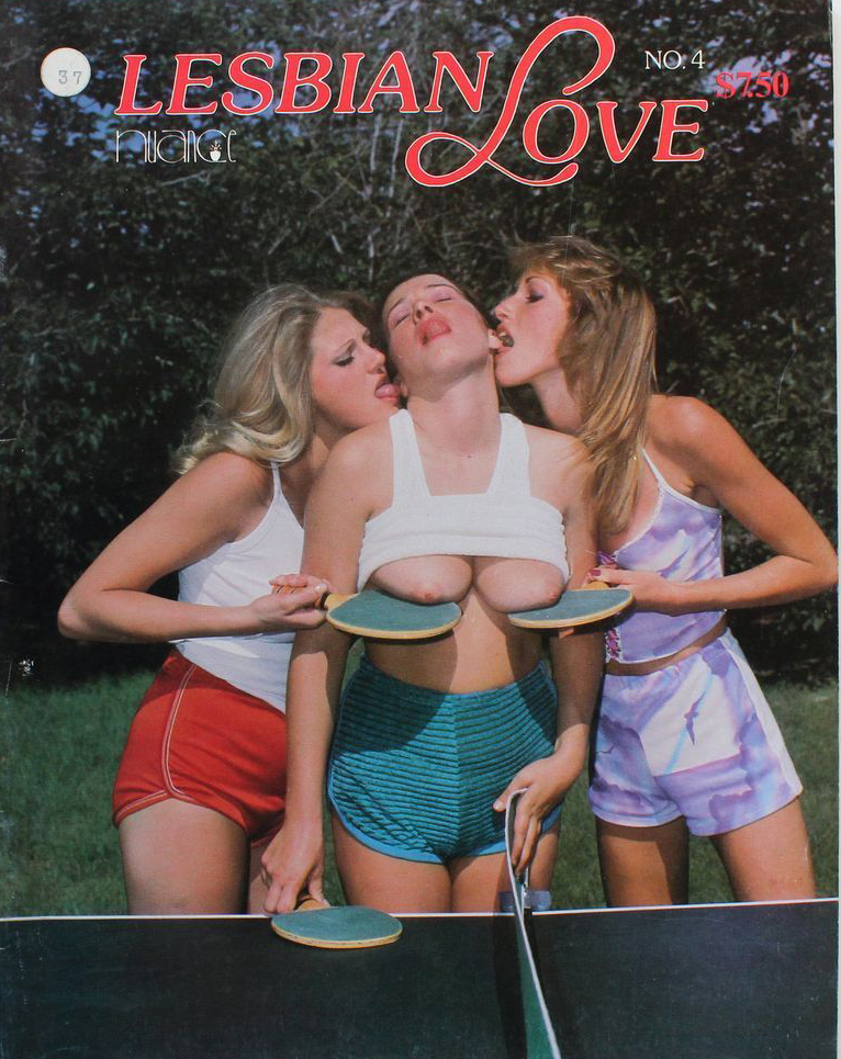 Lesbian Love by Nuance # 4 magazine back issue Lesbian Love by Nuance magizine back copy 