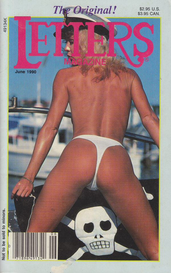 Letters Magazine June 1990 magazine back issue Letters Magazine magizine back copy 