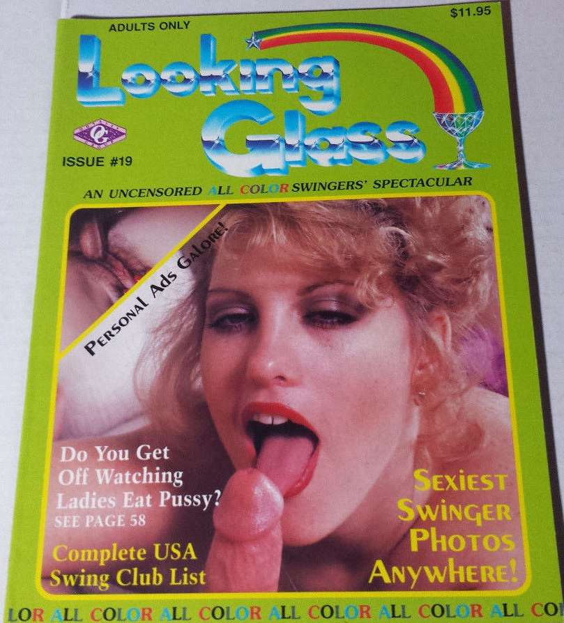 Looking Glass # 19 magazine back issue Looking Glass magizine back copy 