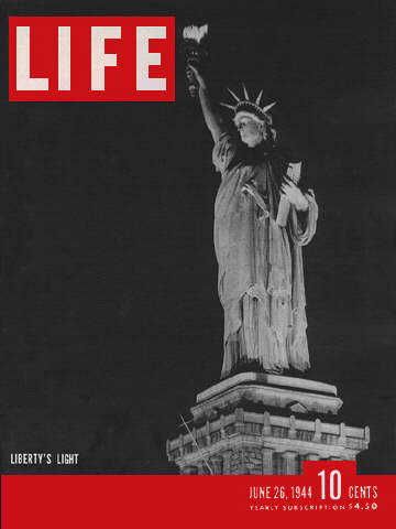 Life June 26, 1944, , Statue Of Liberty