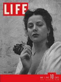 Hedy Lamarr magazine cover appearance Life June 1, 1942