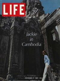 Jacqueline Kennedy magazine cover appearance Life November 17, 1967
