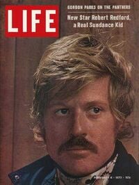 Robert Redford magazine cover appearance Life February 6, 1970
