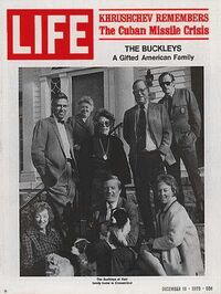 Buckley magazine cover appearance Life December 18, 1970