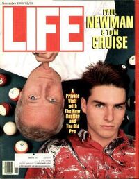 Tom Cruise magazine cover appearance Life November 1, 1986