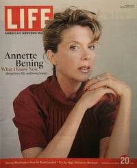 Annette Bening magazine cover appearance Life October 20, 2006