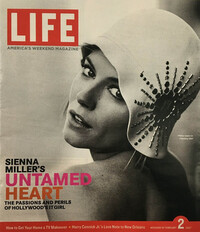 Sienna Miller magazine cover appearance Life February 2, 2007