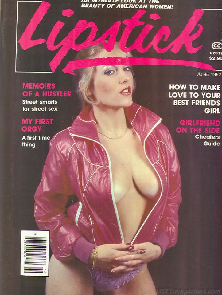 Lipstick June 1982 magazine back issue Lipstick magizine back copy 