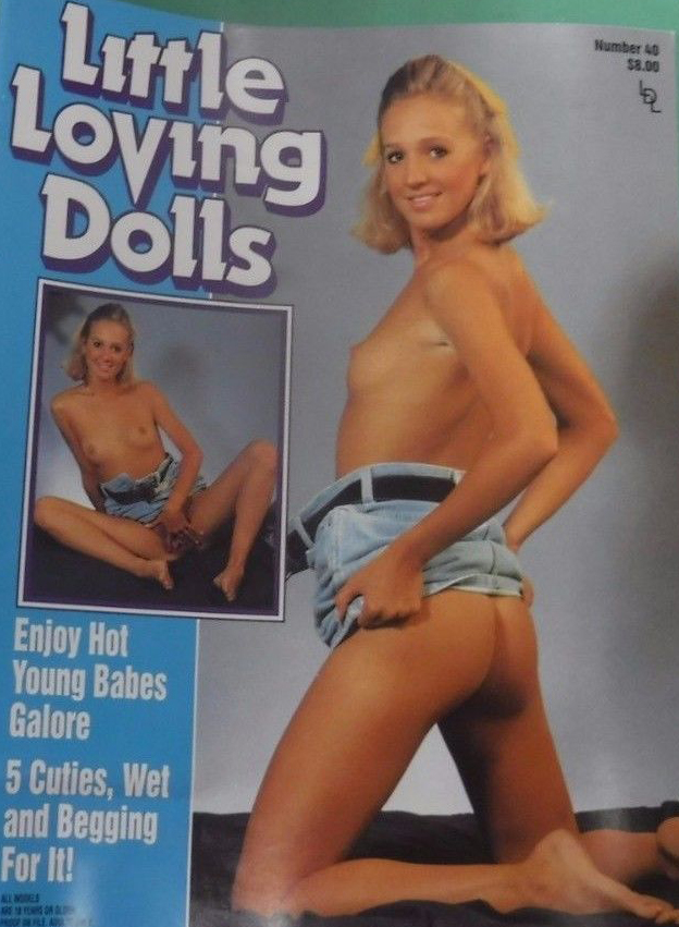 Little Loving Dolls # 40 magazine back issue Little Loving Dolls magizine back copy 