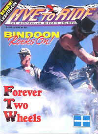 Live to Ride # 21 Magazine Back Copies Magizines Mags