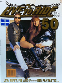 Live to Ride # 50, October 1992 magazine back issue