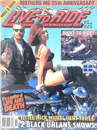Live to Ride # 98 magazine back issue