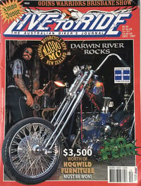 Live to Ride # 112 magazine back issue