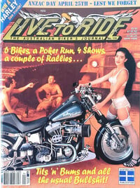 Live to Ride # 116 magazine back issue