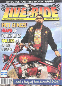 Live to Ride # 123, November 1998 magazine back issue